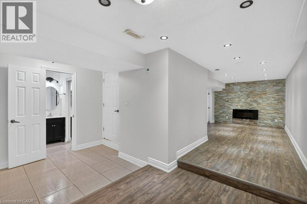 299 Britannia Avenue, Hamilton, ON - Indoor With Fireplace