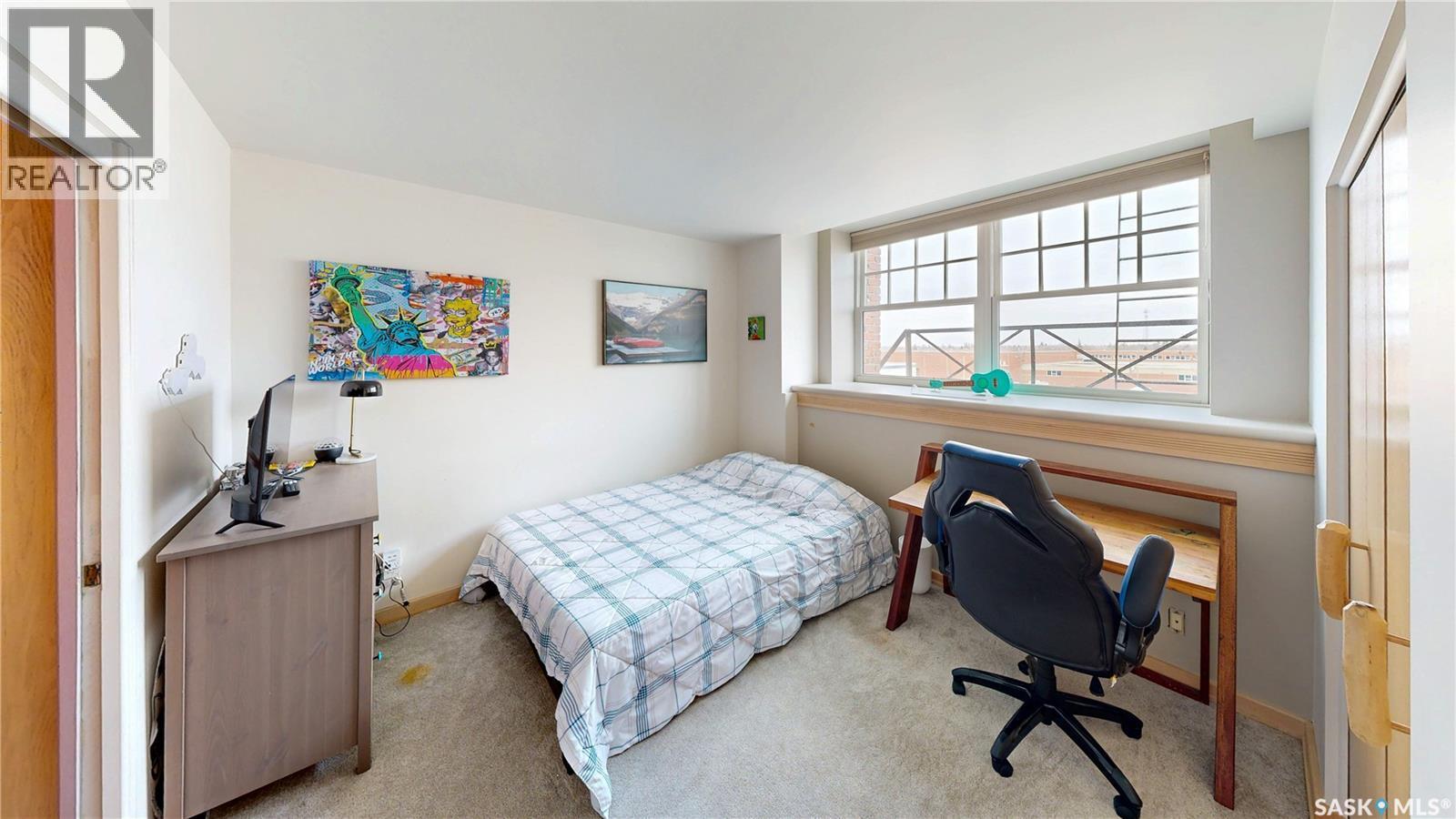 400 1150 Rose Street, Regina, SK - Indoor Photo Showing Bedroom