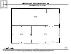 Garage floorplan -