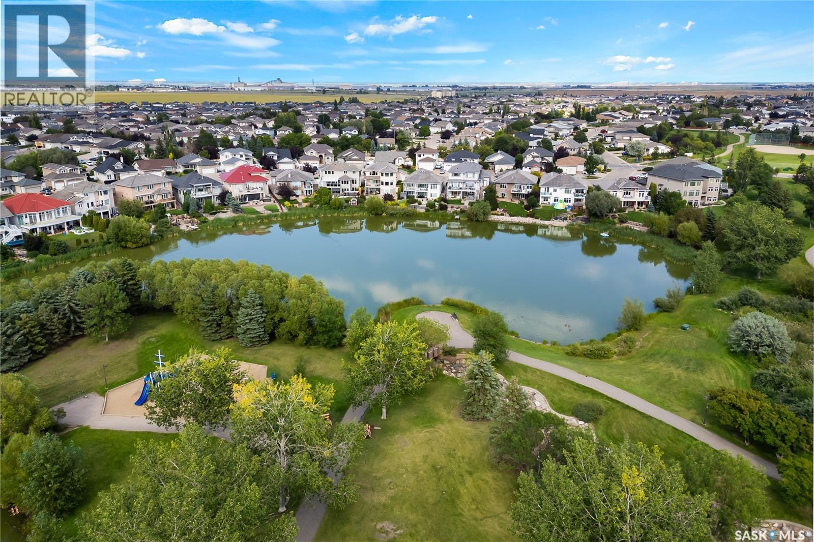 1514 Lakeridge Drive N, Regina, SK - Outdoor With Body Of Water With View