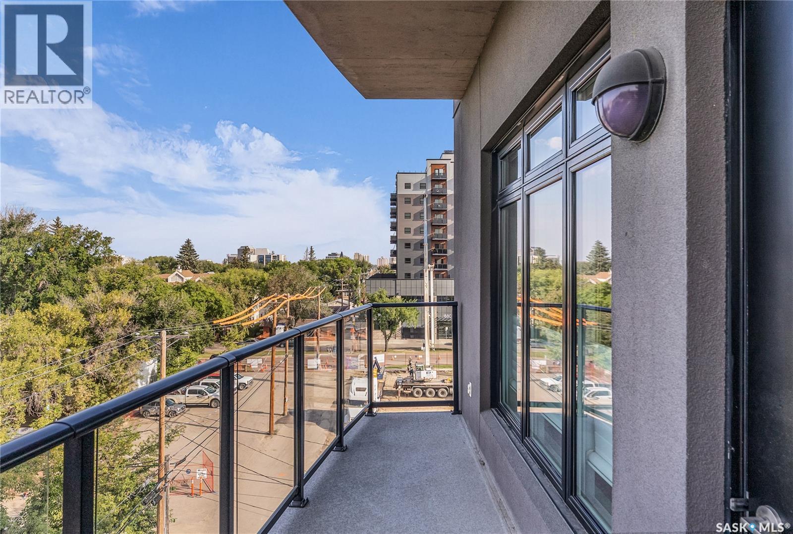 501 922 Broadway Avenue, Saskatoon, SK - Outdoor With Balcony With Exterior