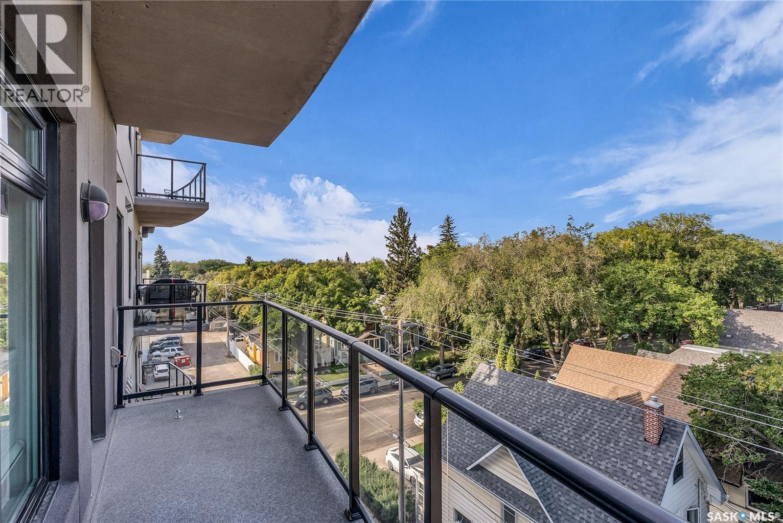 501 922 Broadway Avenue, Saskatoon, SK - Outdoor With Balcony With Exterior