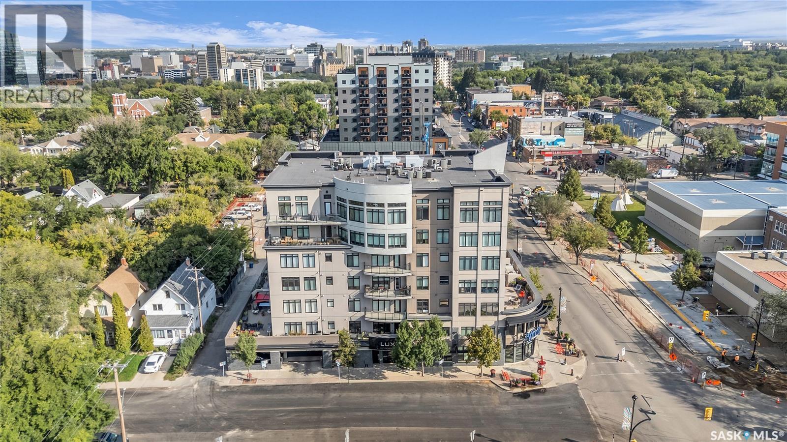 501 922 Broadway Avenue, Saskatoon, SK - Outdoor With View