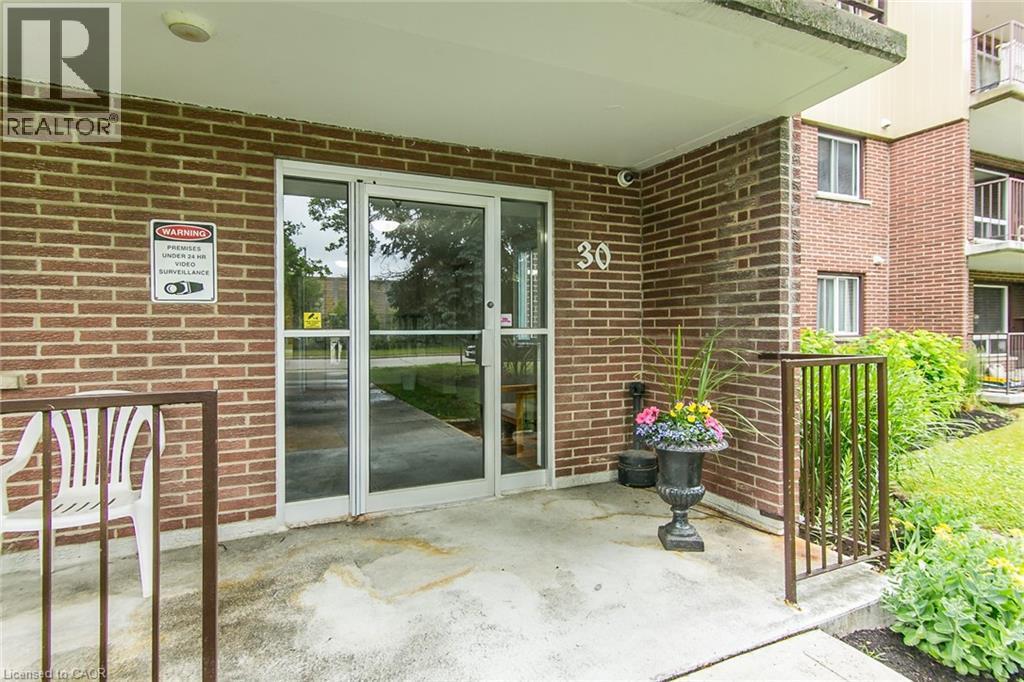 30 Avalon Place Unit# 203, Kitchener, ON - Outdoor With Balcony With Exterior
