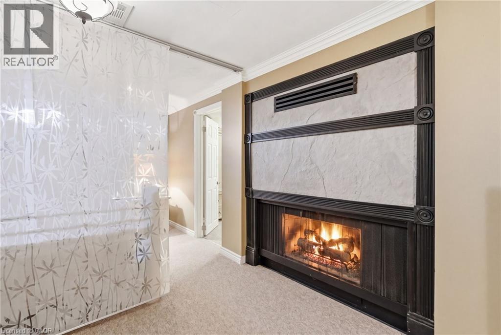 54 Bingham Road, Hamilton, ON - Indoor With Fireplace