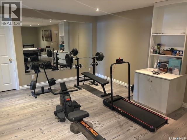154 Shevchenko Crescent, Canora, SK - Indoor Photo Showing Gym Room