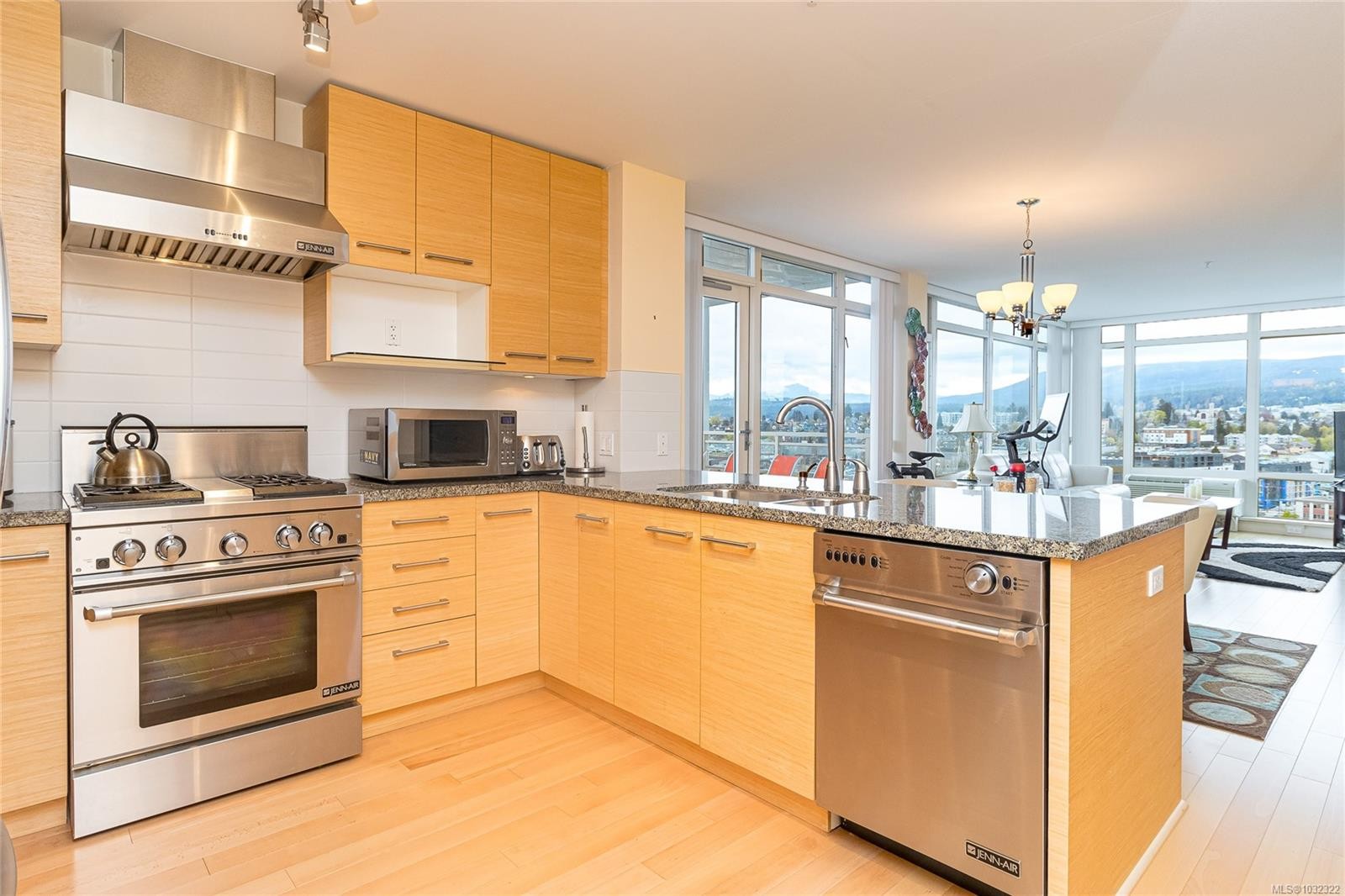 1402-38 Front St, Nanaimo, BC - Indoor Photo Showing Kitchen