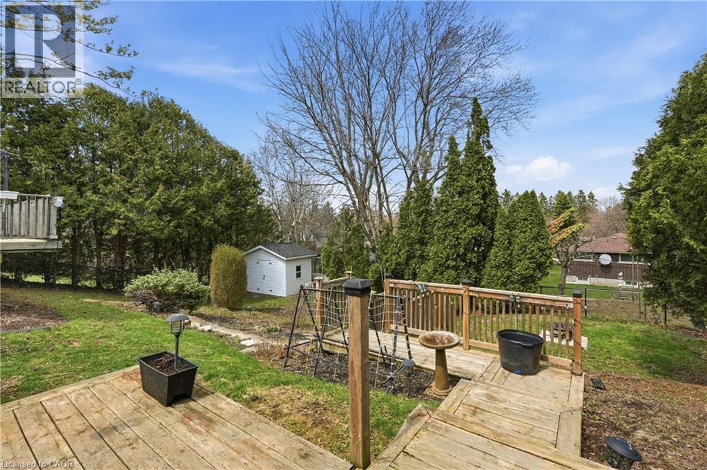 55 Berkley Crescent, Simcoe, ON - Outdoor With Deck Patio Veranda