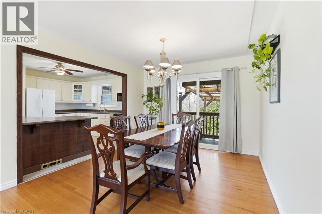 55 Berkley Crescent, Simcoe, ON - Indoor Photo Showing Dining Room