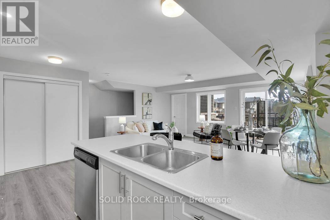 512 Pilot Private, Ottawa, ON - Indoor Photo Showing Kitchen With Double Sink