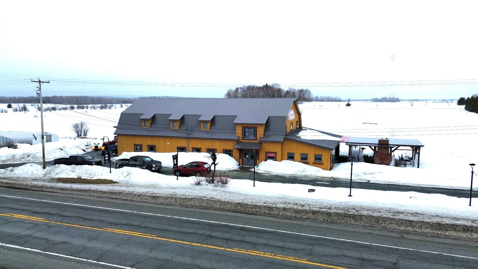 Photo aérienne - 391 Route 111, Saint-Marc-De-Figuery, QC