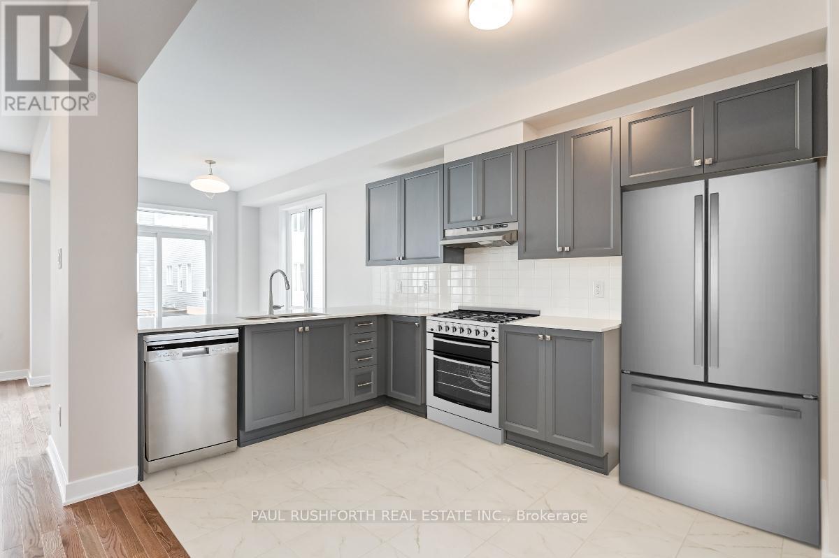 Virtually Staged Kitchen - 623 Terrier Circle, Ottawa, ON - Indoor Photo Showing Kitchen With Stainless Steel Kitchen