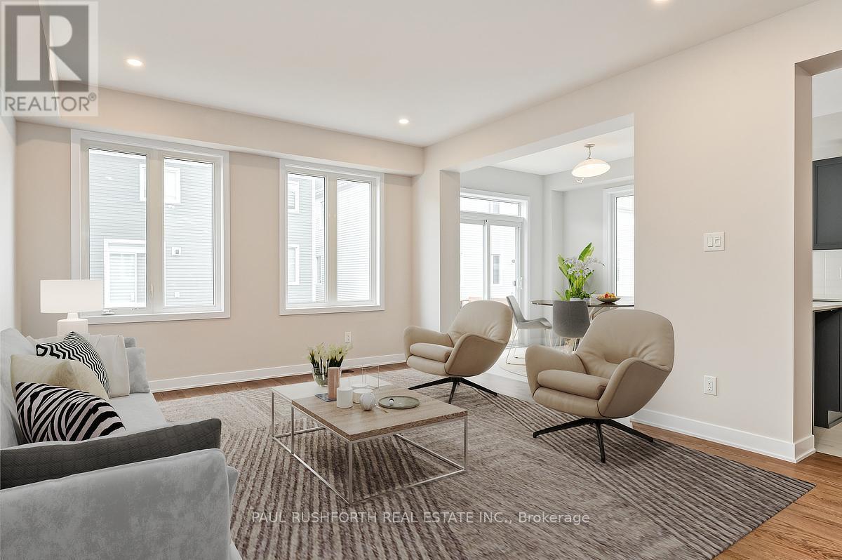Virtually Staged-Living Room - 623 Terrier Circle, Ottawa, ON - Indoor Photo Showing Living Room