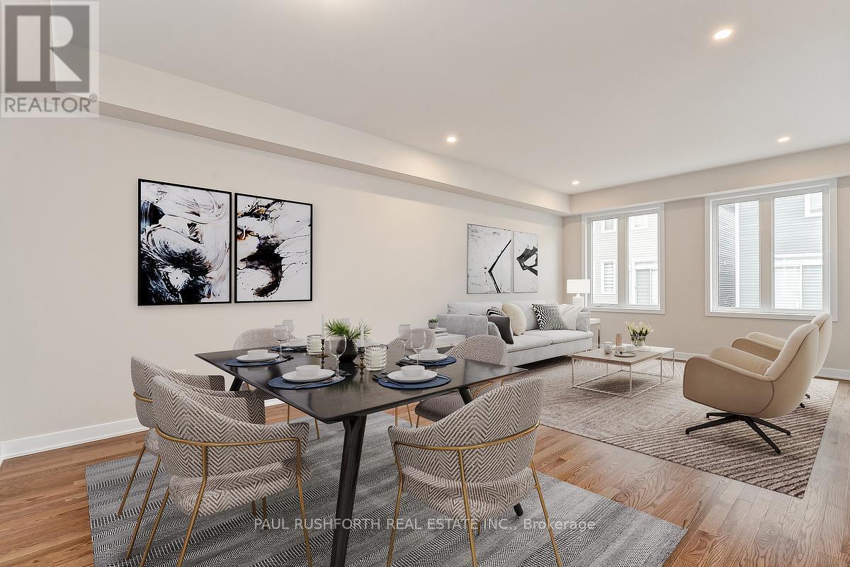 Virtually Staged-Living/Dining Room - 623 Terrier Circle, Ottawa, ON - Indoor