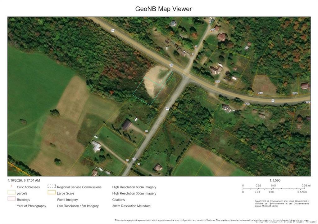 Lot 4-2026 Route 104, Upper Hainesville, NB