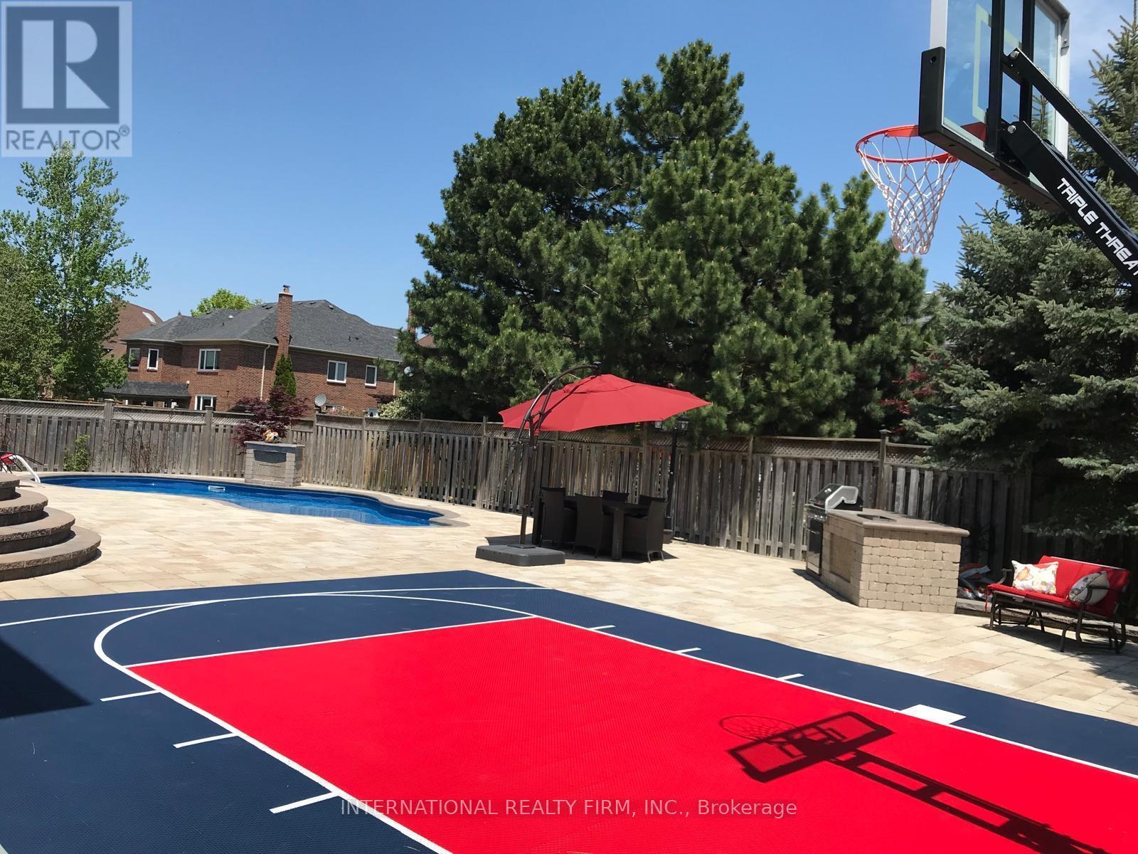 7 Elderwood Drive, Richmond Hill, ON - Outdoor With Above Ground Pool With Backyard