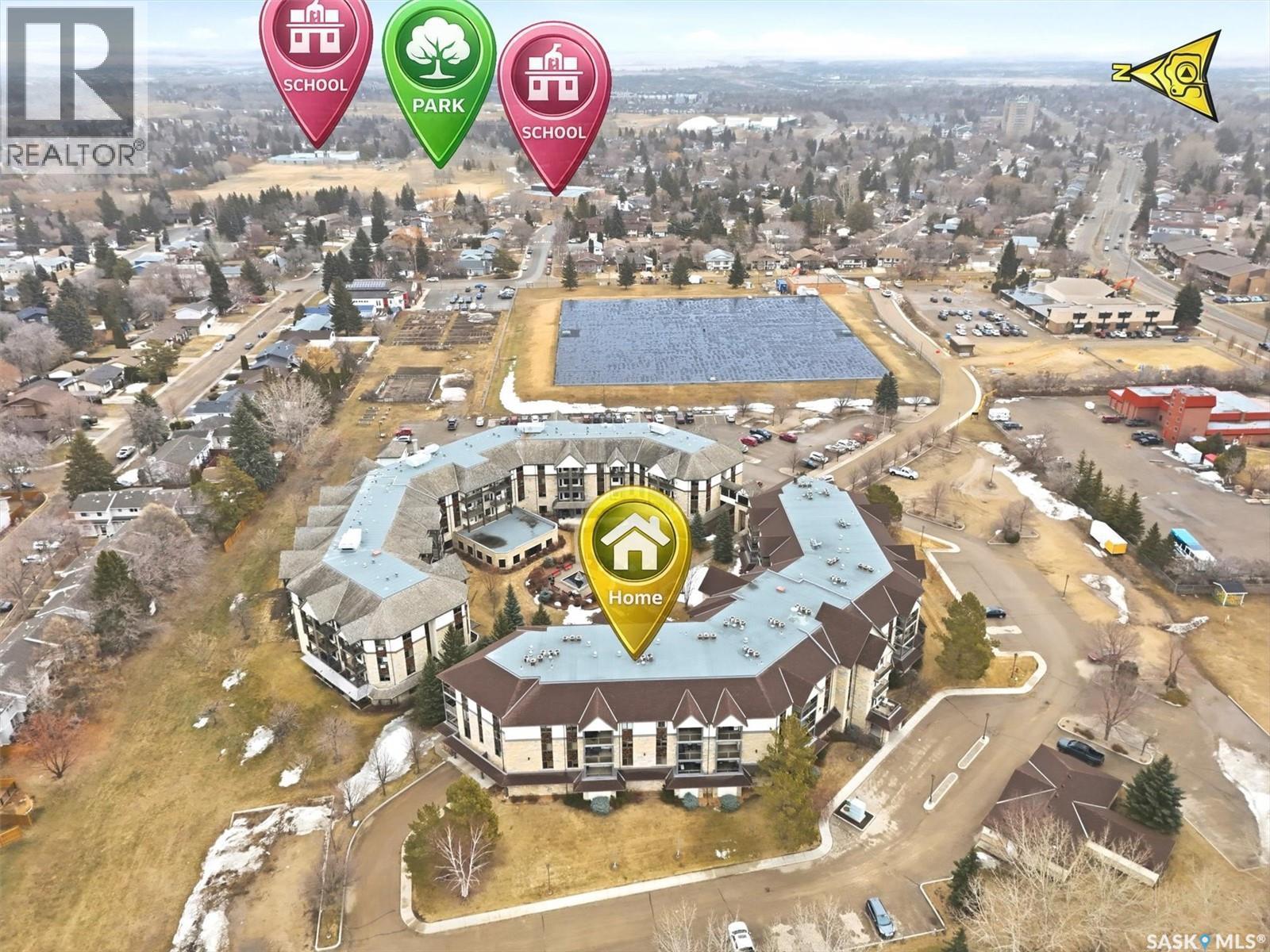 304 1622A Acadia Drive, Saskatoon, SK - Outdoor With View