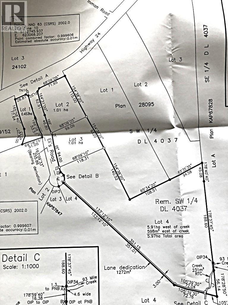 Lot 1 5916 Little Fort 24 Highway, Lone Butte, BC