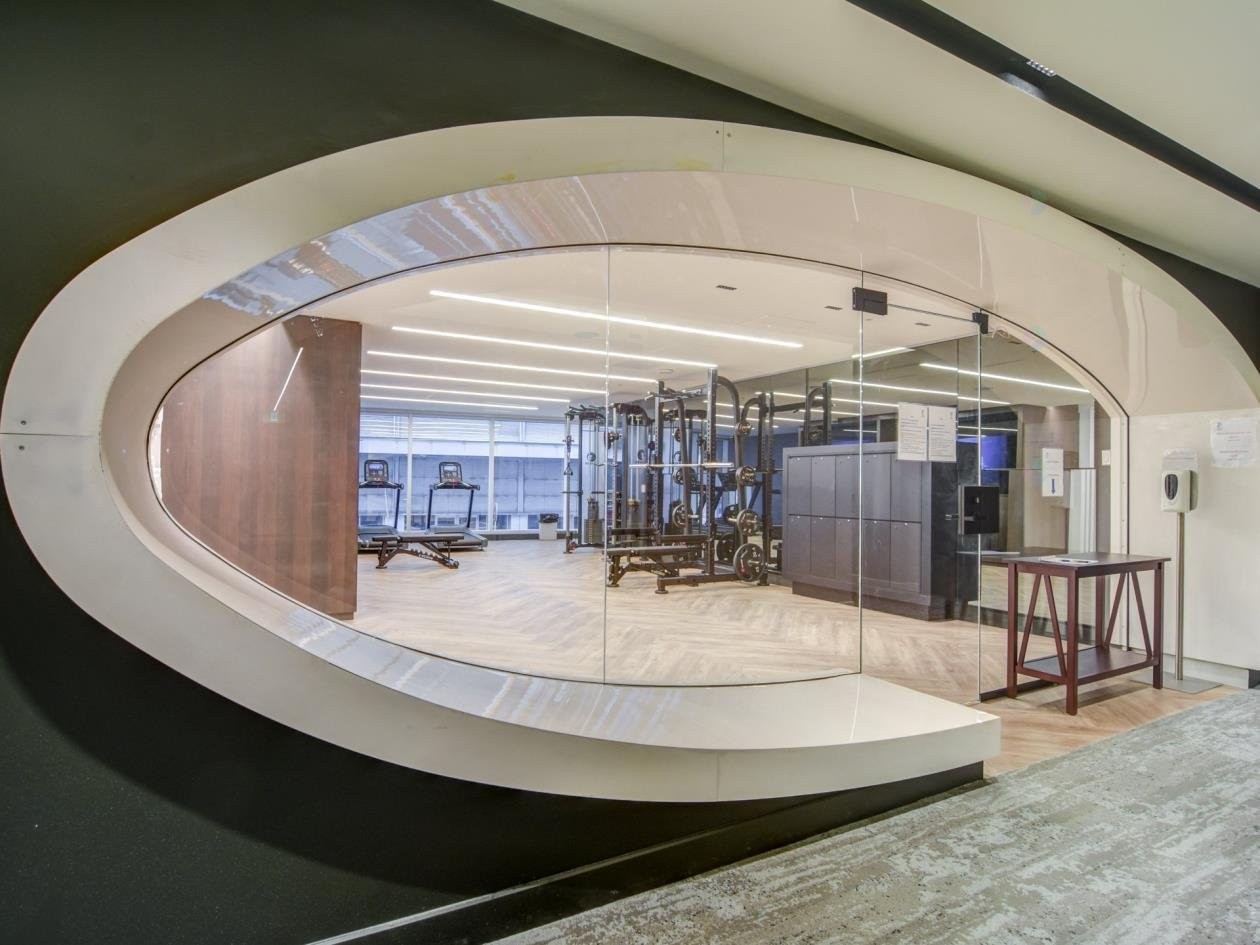 Salle d'exercice - 5211-1288 Rue St-Antoine O., Montréal (Ville-Marie), QC - Indoor Photo Showing Other Room