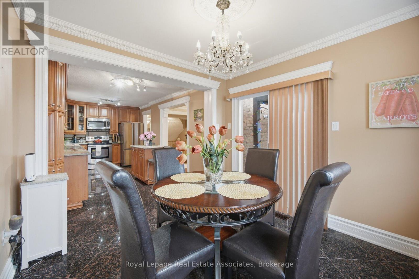 Large Eat-in Area - 1311 Underwood Drive, Mississauga, ON - Indoor Photo Showing Dining Room