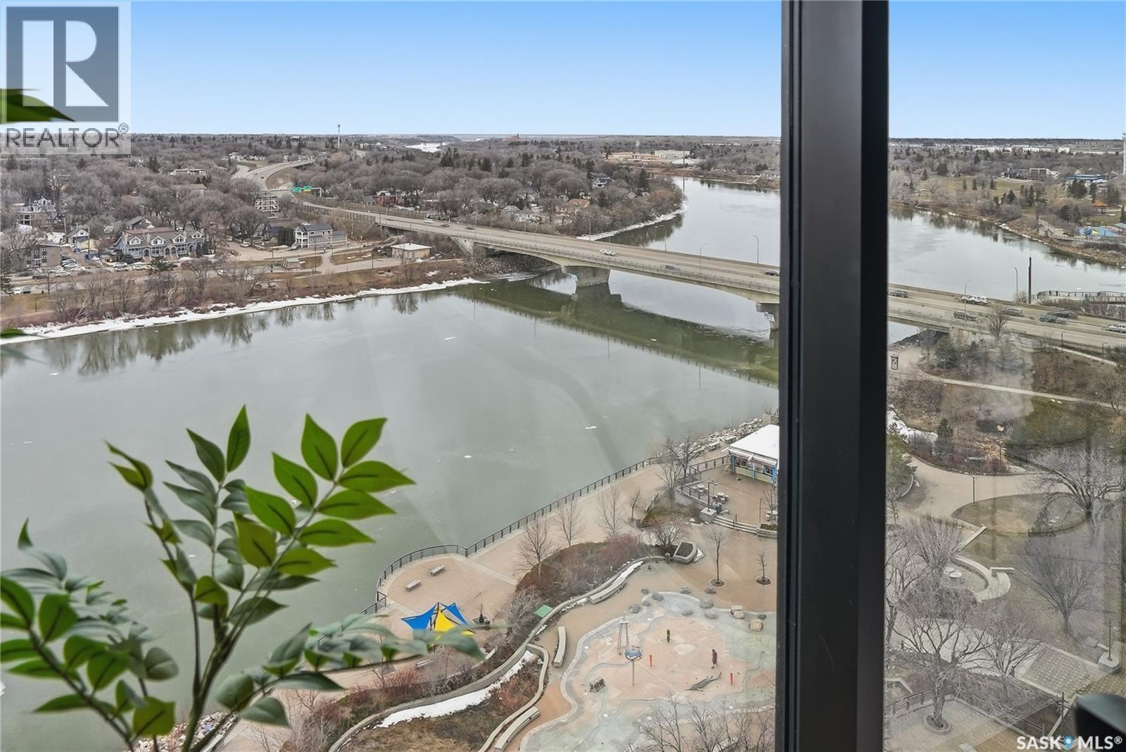 1505 490 2Nd Avenue S, Saskatoon, SK - Outdoor With Body Of Water With View