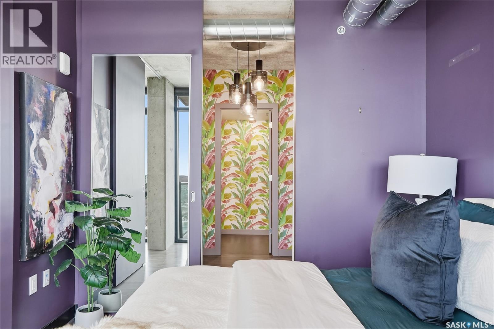 1505 490 2Nd Avenue S, Saskatoon, SK - Indoor Photo Showing Bedroom