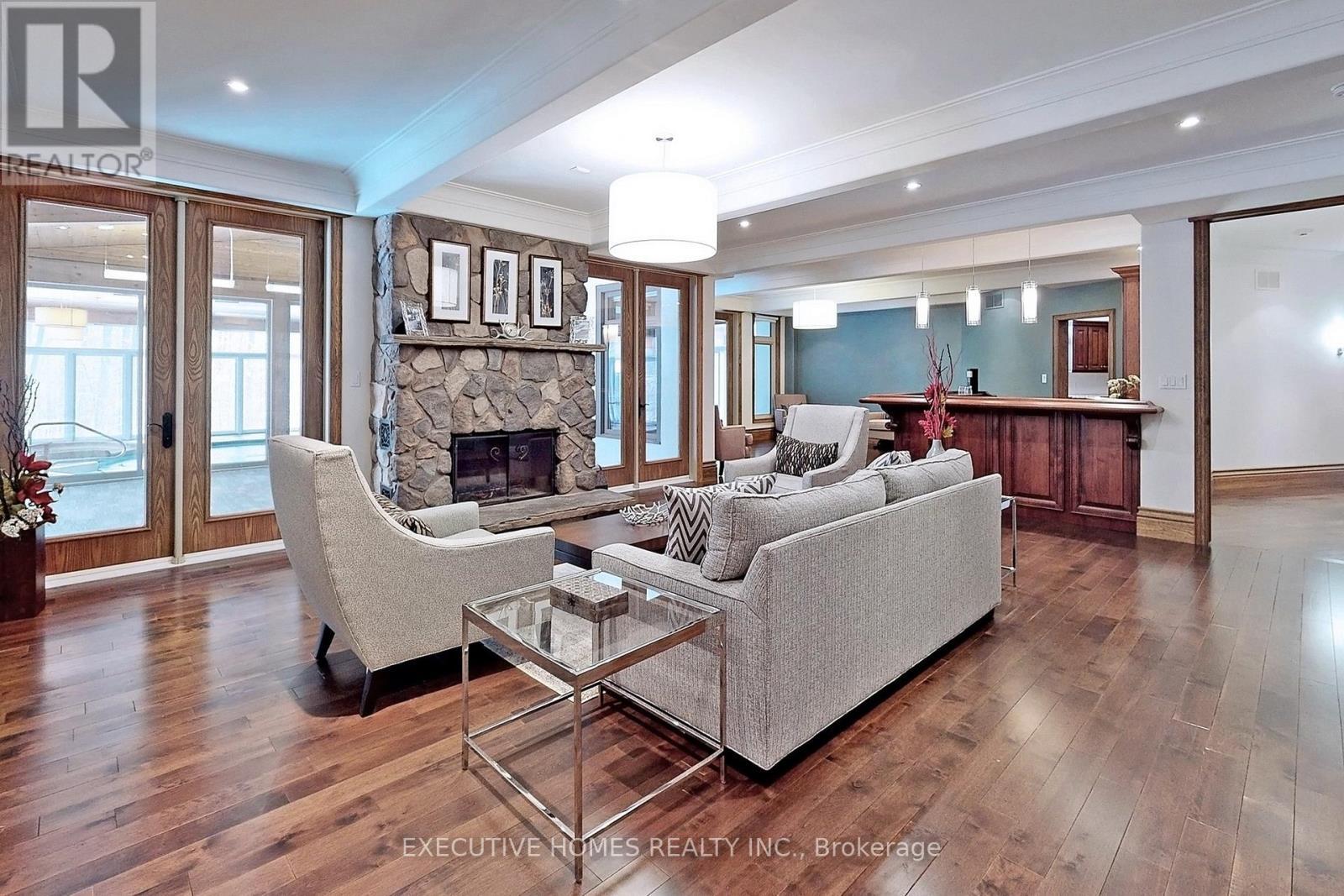 7651 Milburough Line, Milton, ON - Indoor Photo Showing Living Room With Fireplace