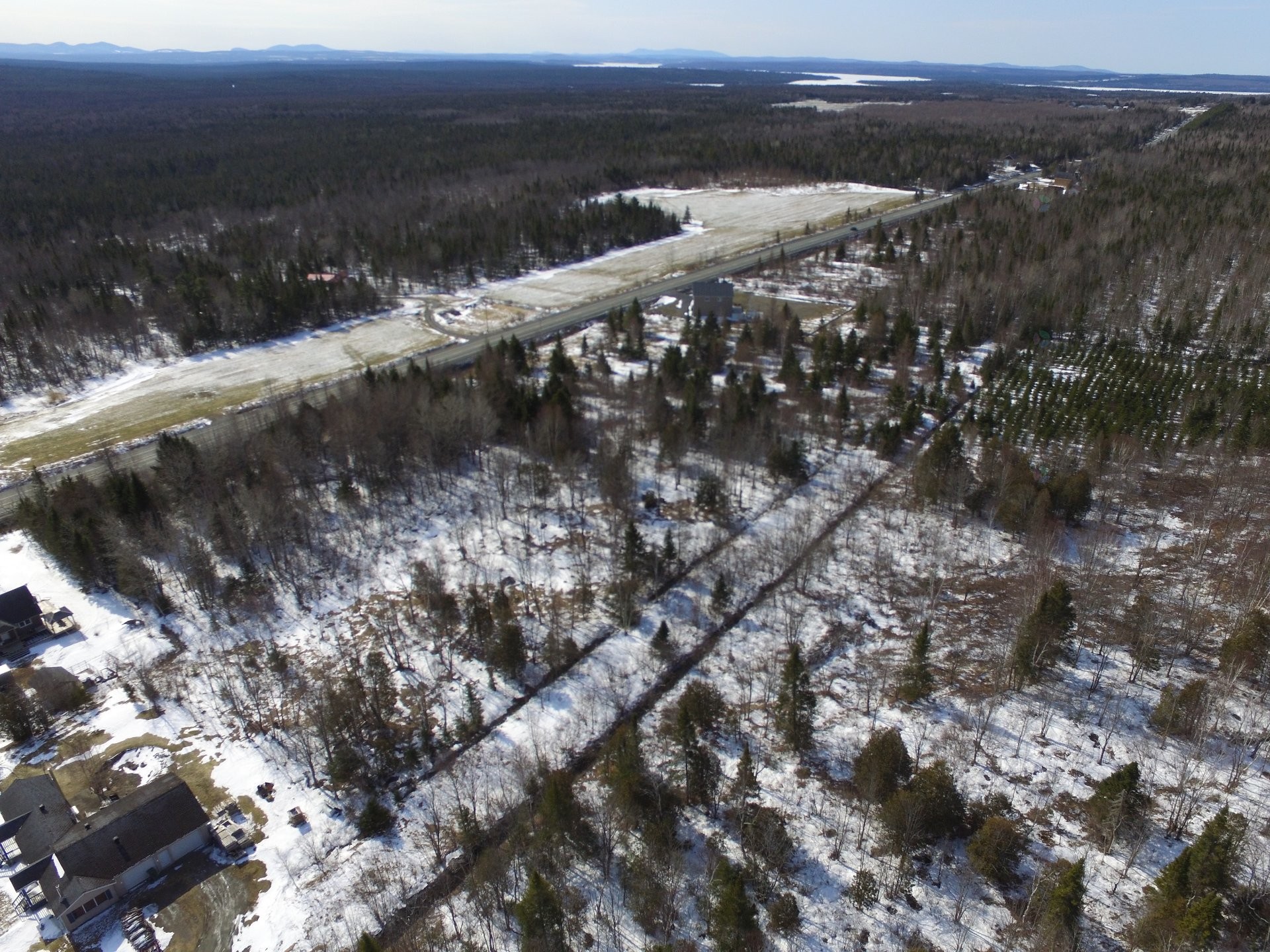 Photo aérienne - X 6E Rang, Adstock, QC