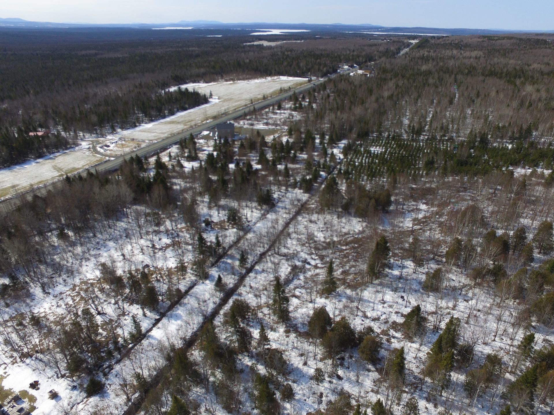 Photo aérienne - X 6E Rang, Adstock, QC