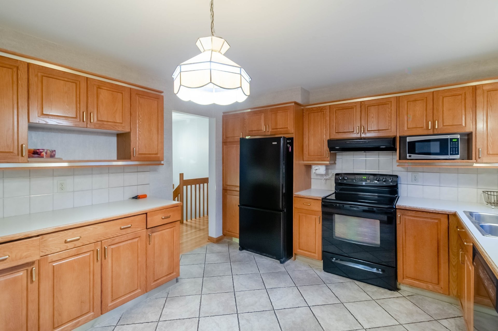 Kitchen - 1360 Crois. Samson, Brossard, QC - Indoor Photo Showing Kitchen With Double Sink