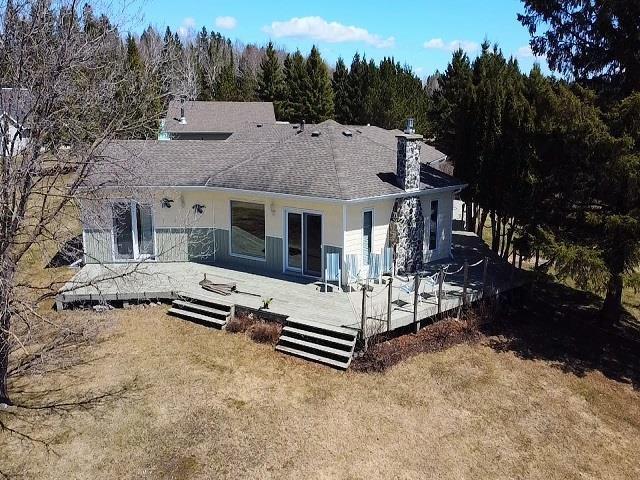 293 Ross Lapointe Road, Oxdrift, ON - Outdoor With Deck Patio Veranda