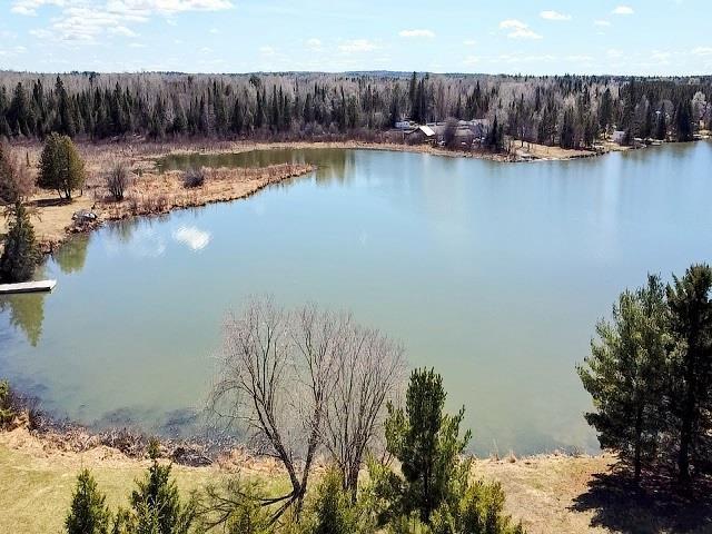 293 Ross Lapointe Road, Oxdrift, ON - Outdoor With Body Of Water With View