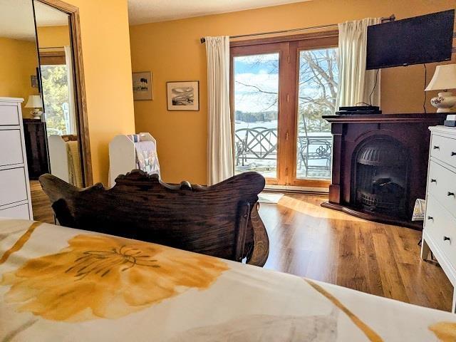 293 Ross Lapointe Road, Oxdrift, ON - Indoor With Fireplace