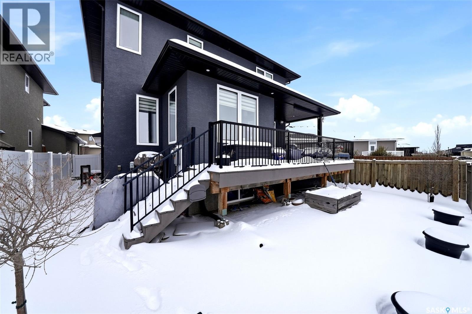 5237 Snowbirds Crescent, Regina, SK - Outdoor With Deck Patio Veranda With Exterior