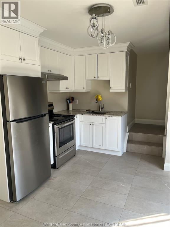 3002 Church Unit# Rear, Windsor, ON - Indoor Photo Showing Kitchen