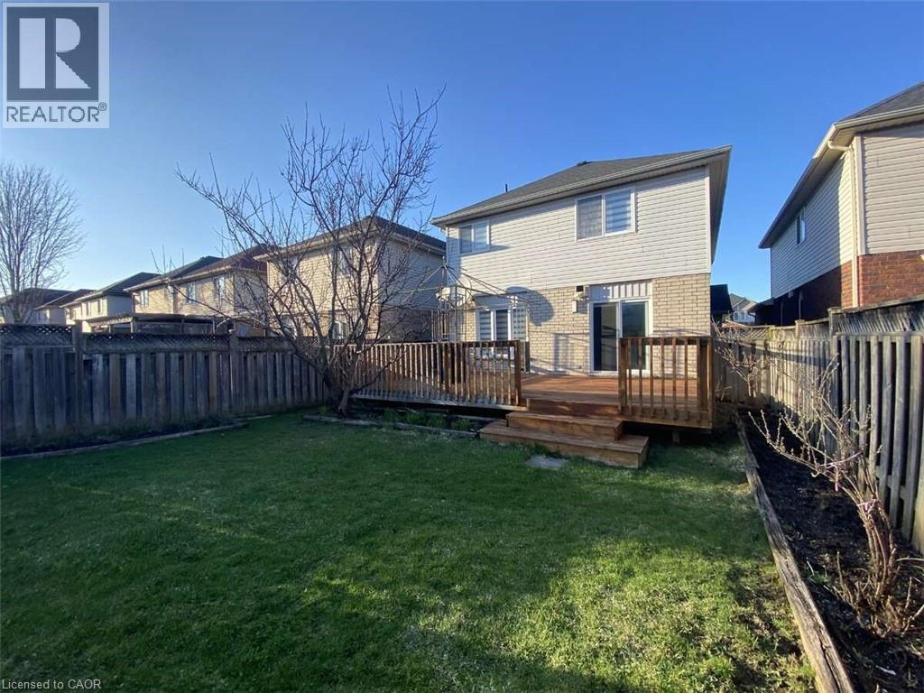 125 Steepleridge Street, Kitchener, ON - Outdoor With Deck Patio Veranda