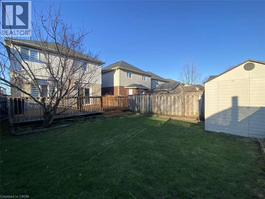 125 Steepleridge Street, Kitchener, ON - Outdoor With Deck Patio Veranda