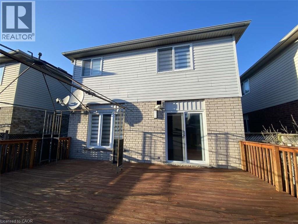 125 Steepleridge Street, Kitchener, ON - Outdoor With Deck Patio Veranda With Exterior