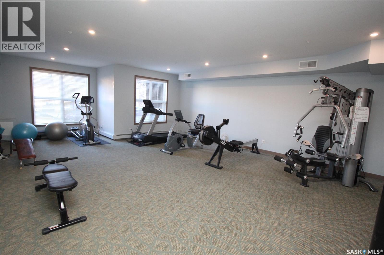 317 1035 Moss Avenue, Saskatoon, SK - Indoor Photo Showing Gym Room