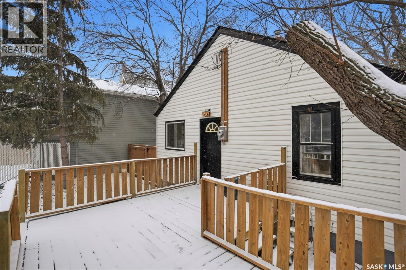 840 I Avenue S, Saskatoon, SK - Outdoor With Deck Patio Veranda With Exterior