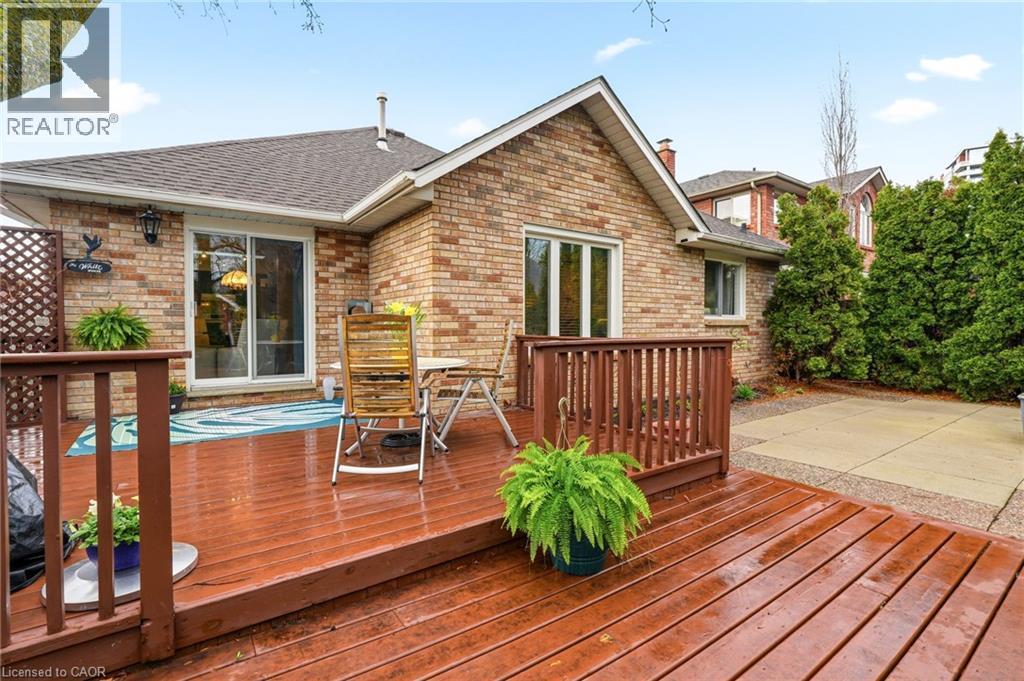Private Fenced Back Yard w/tiered Deck - 1156 Augustus Drive, Burlington, ON - Outdoor With Deck Patio Veranda With Exterior
