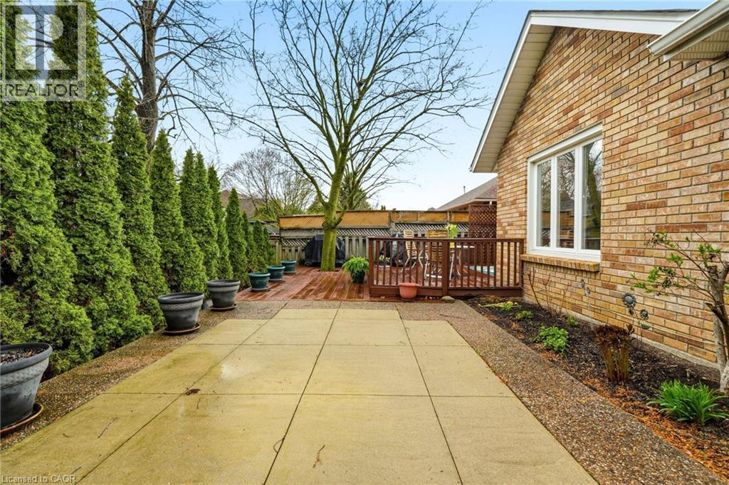 Lovely & Low Maintenance Privacy Landscape - 1156 Augustus Drive, Burlington, ON - Outdoor With Deck Patio Veranda