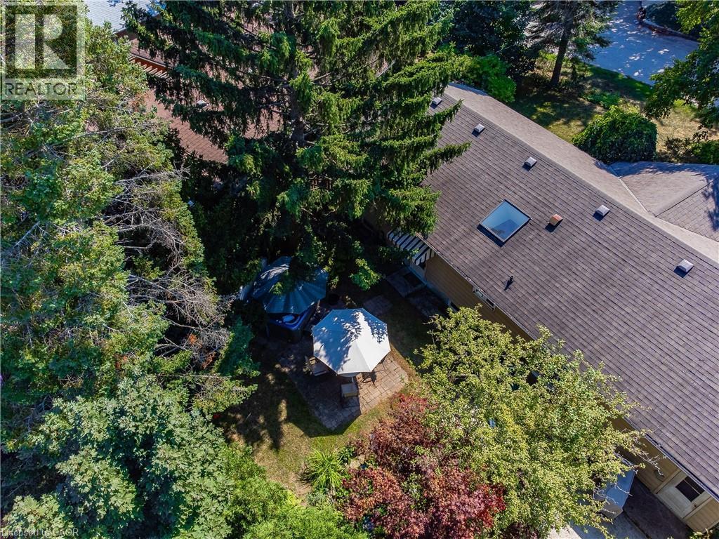 Backyard Aerial - 557 Stillwater Crescent, Burlington, ON - Outdoor