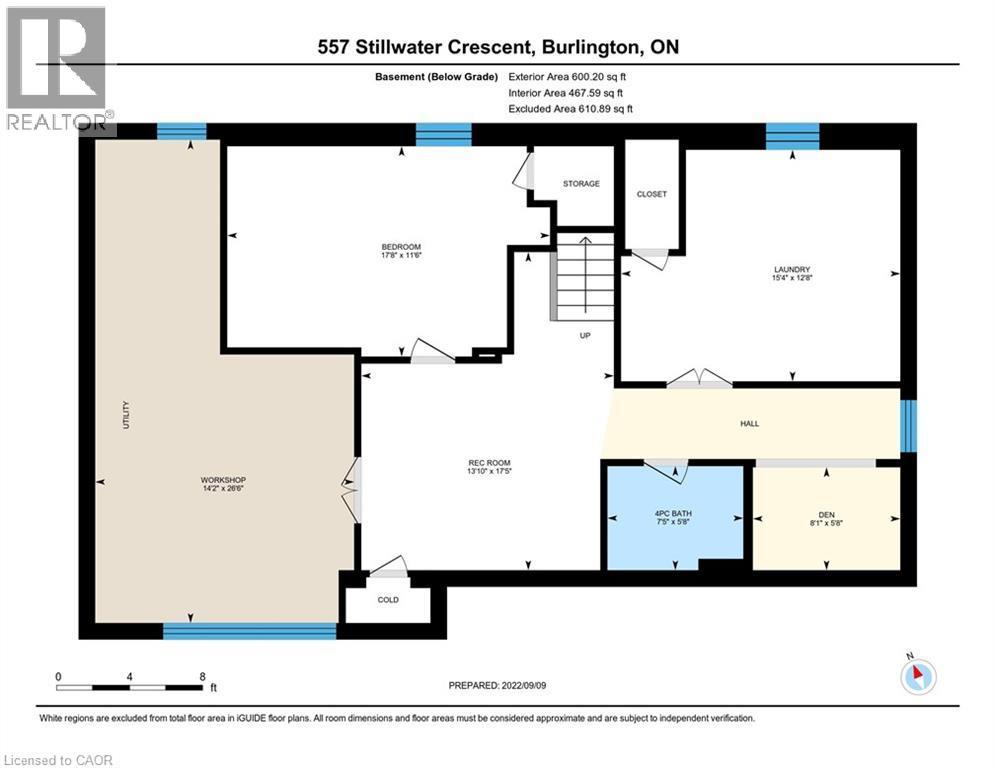 Lower-level Floorplan - 557 Stillwater Crescent, Burlington, ON - Other