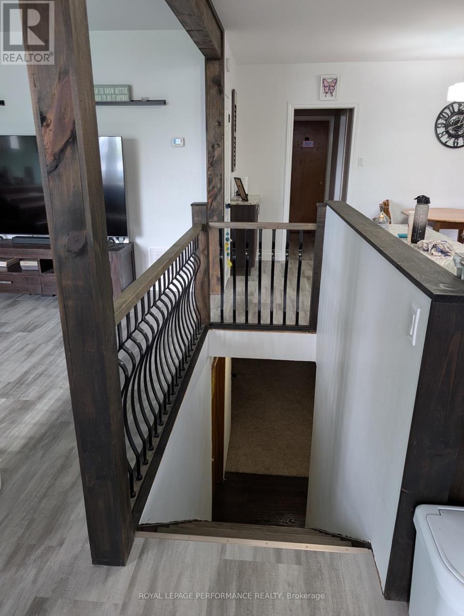 stairway to the basement - 320 Baldwin Avenue, Cornwall, ON - Indoor Photo Showing Other Room