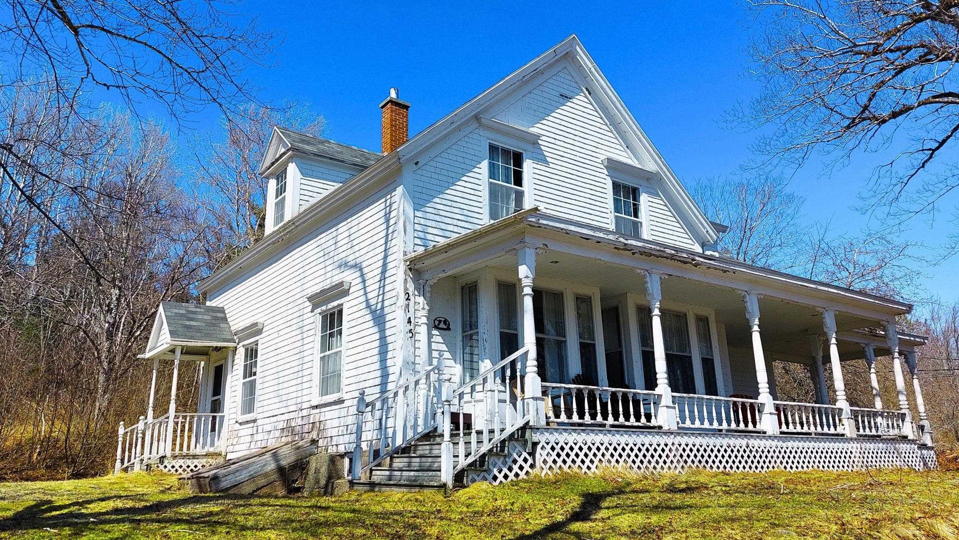 2145 Marble Mountain Rd, West Bay, NS - Outdoor With Deck Patio Veranda With Facade