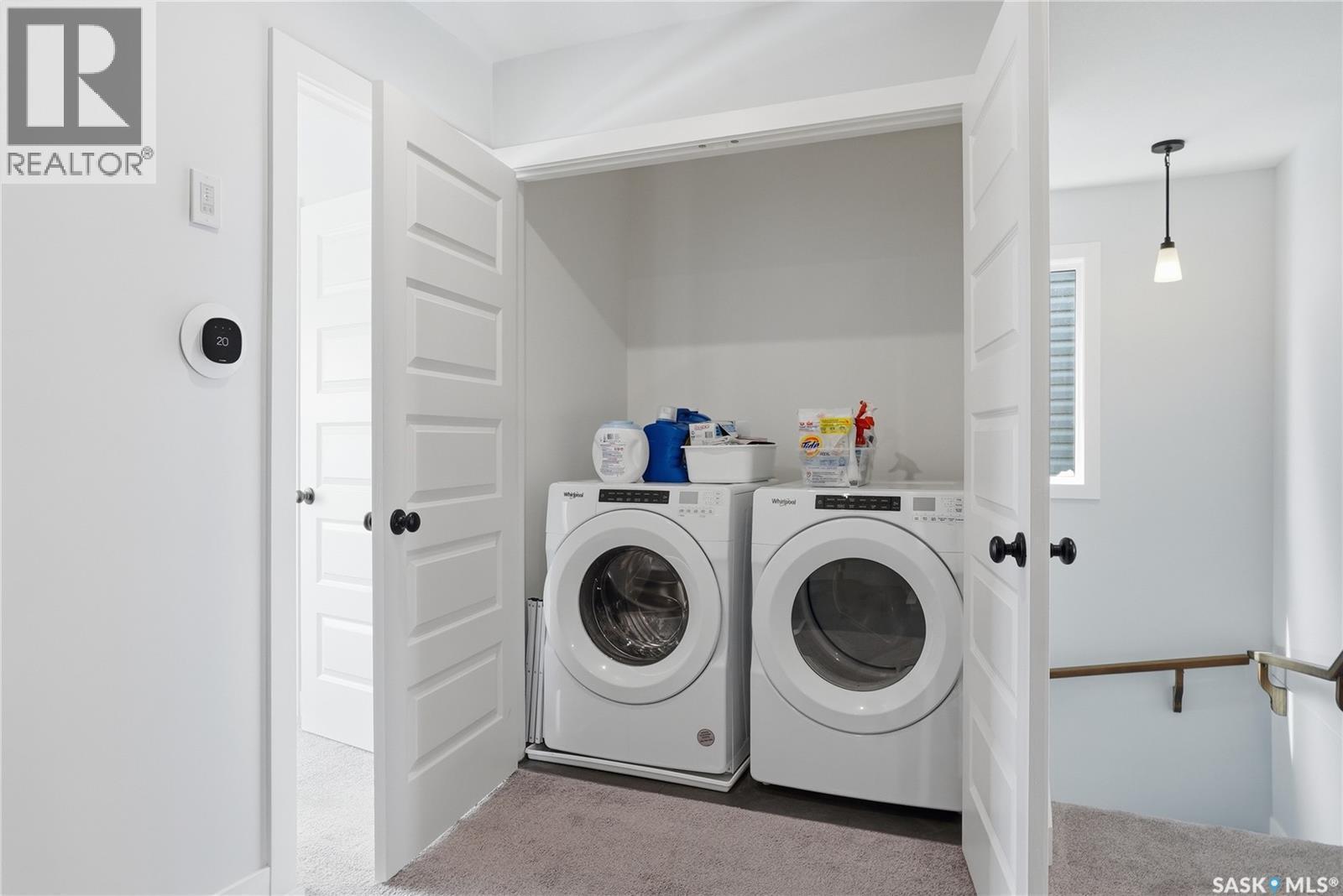 1047 Brighton Gate, Saskatoon, SK - Indoor Photo Showing Laundry Room