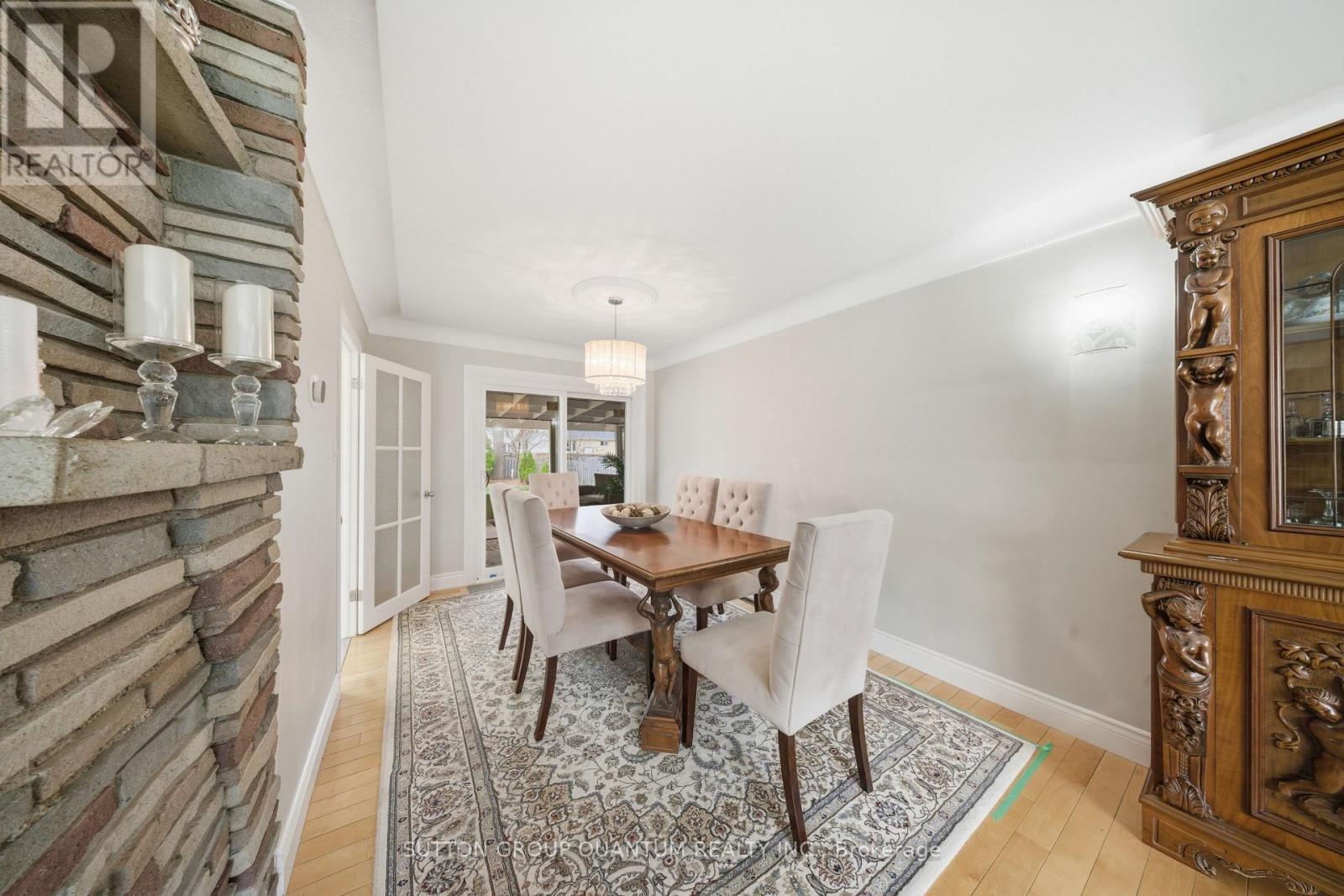 50 Barton Street, Hamilton, ON - Indoor Photo Showing Dining Room With Fireplace