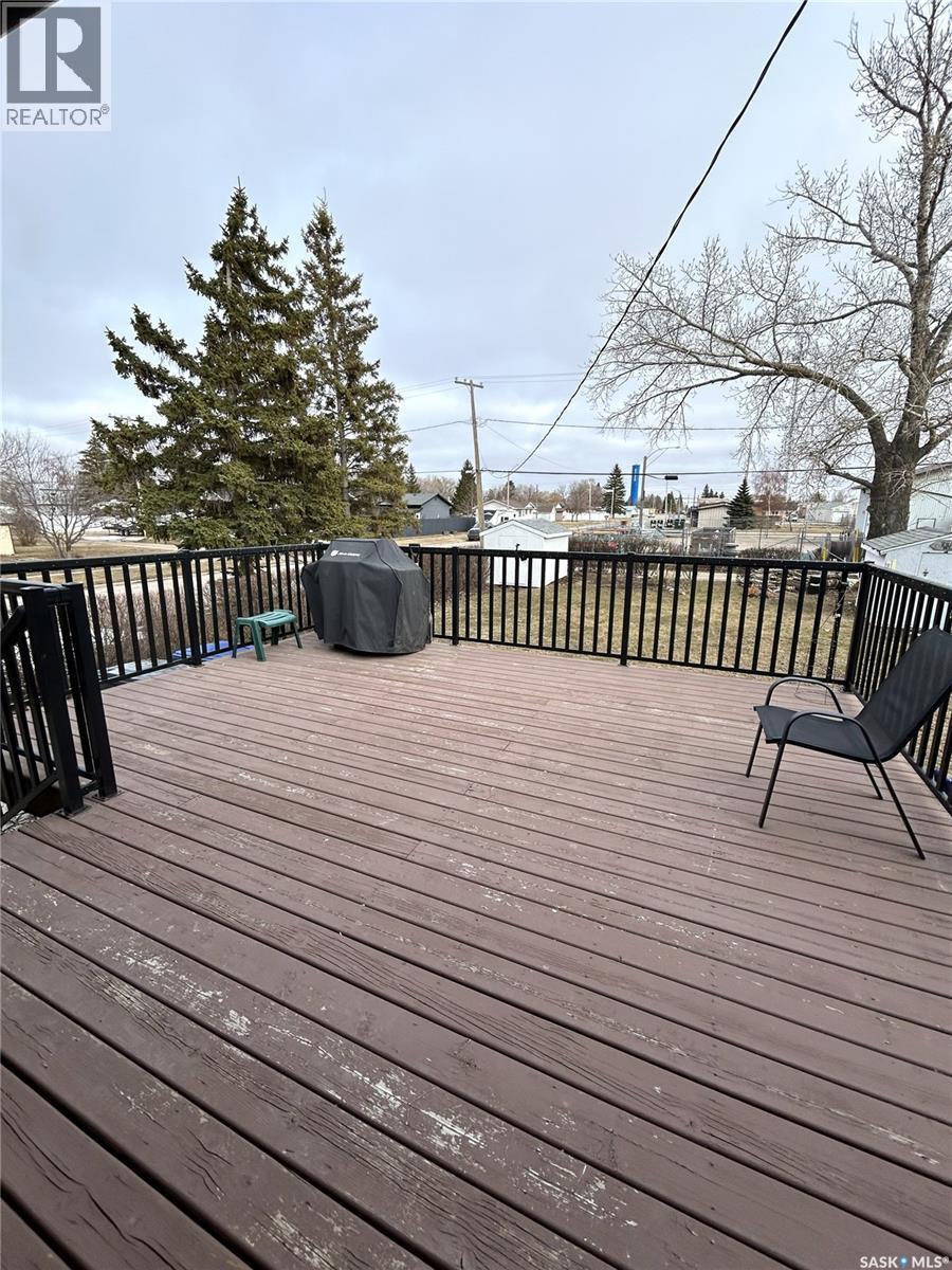 122 Hamilton Street, Davidson, SK - Outdoor With Deck Patio Veranda