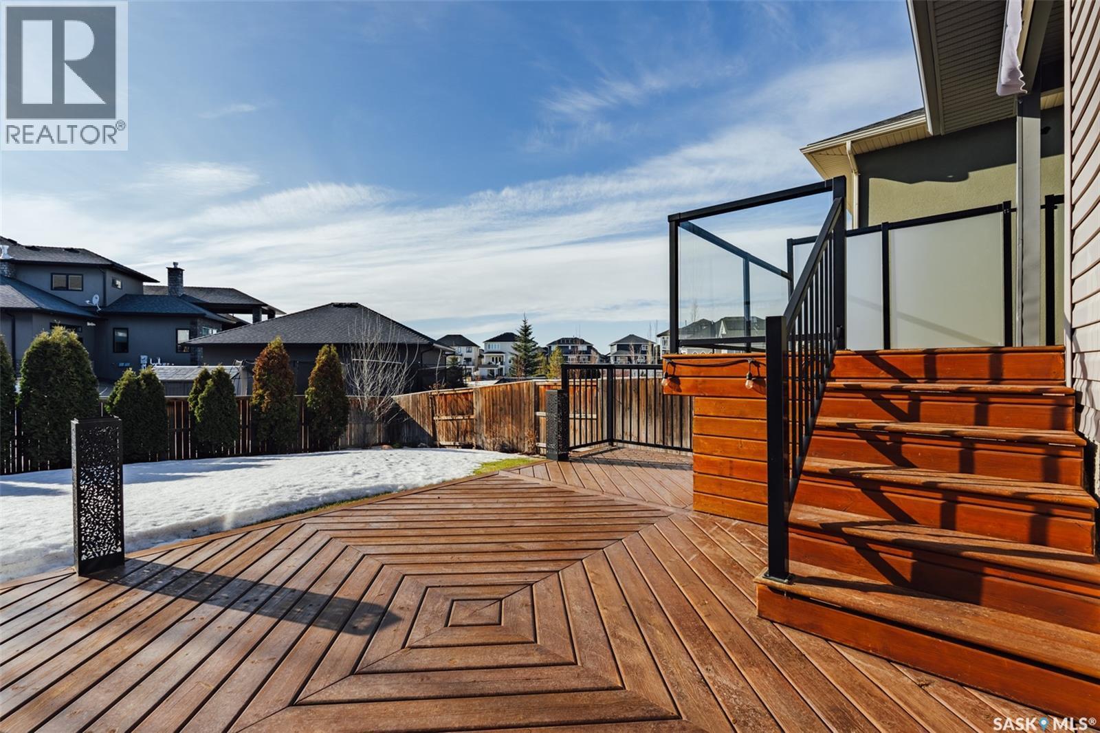 562 Evergreen Boulevard, Saskatoon, SK - Outdoor With Deck Patio Veranda With Exterior